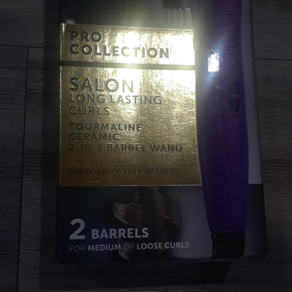 Revlon Double Barrel Curling Iron Low High Heat - Picture 3 of 5